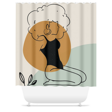 Reflections Soul Vibes Shower Curtain