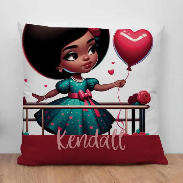 She is Love Personalized/Custom Pillow with Insert