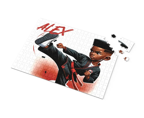 Karate Kid Personalized/Custom  Puzzle
