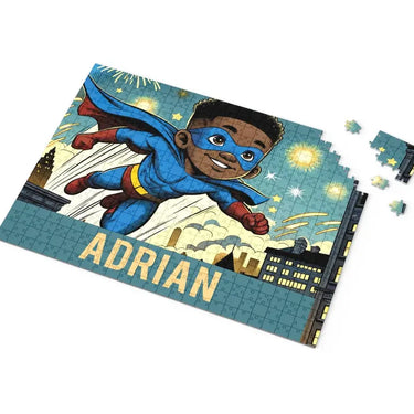 Little Super Hero | Personalized Puzzle with Custom name