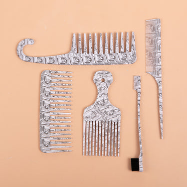 Supreme Goddess 5-Piece Styling Comb Set - Izzy & Liv