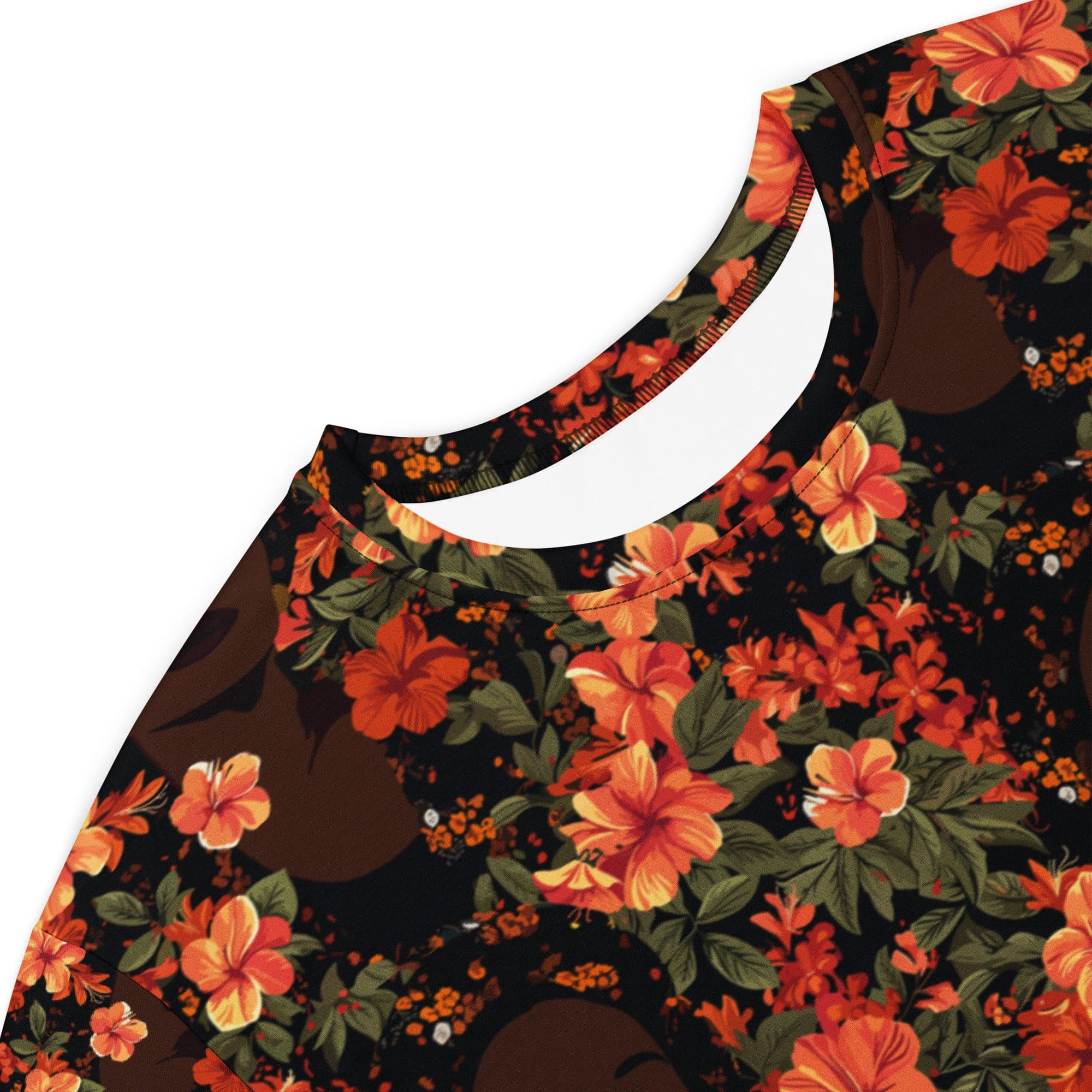 Her Soul in Bloom T-shirt Dress