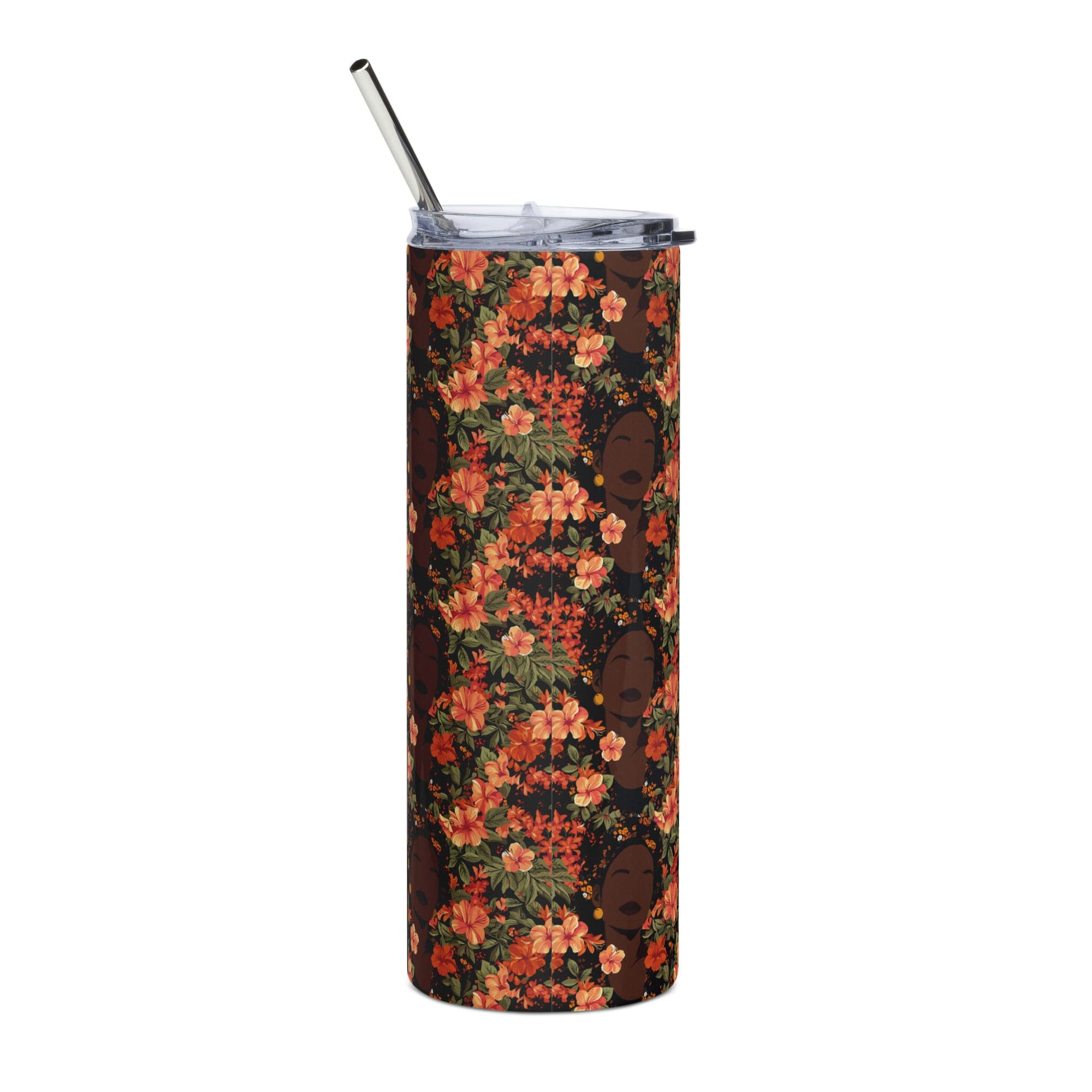 Her Soul in Bloom Stainless Steel Tumbler