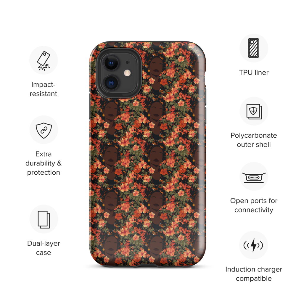 Her Soul in Bloom Case for iPhone®