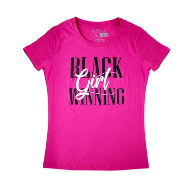 Black Girl Winning T-Shirt - Izzy & Liv