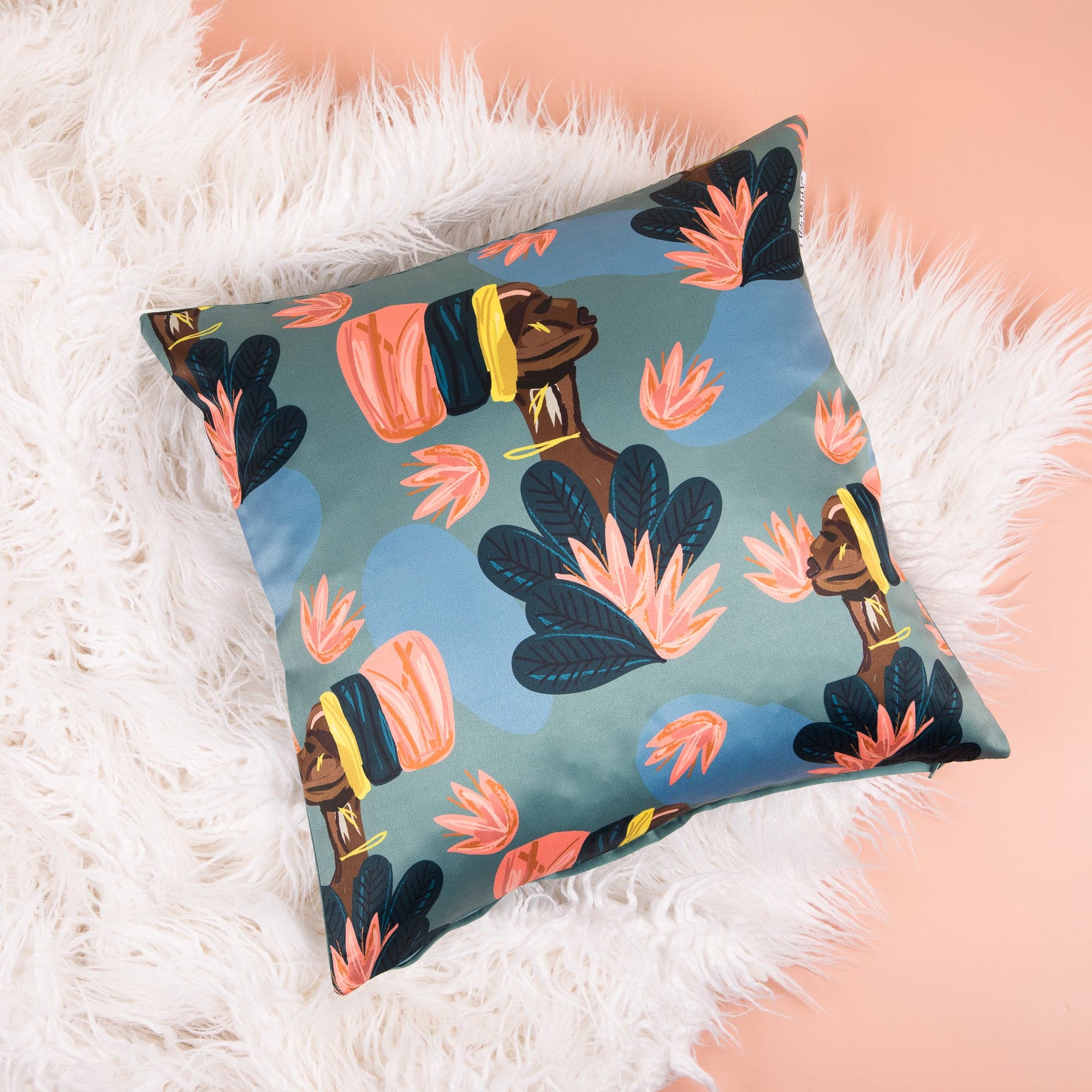 Mother Earth Goddess Throw Pillow Cover (Set of 2) - Izzy & Liv