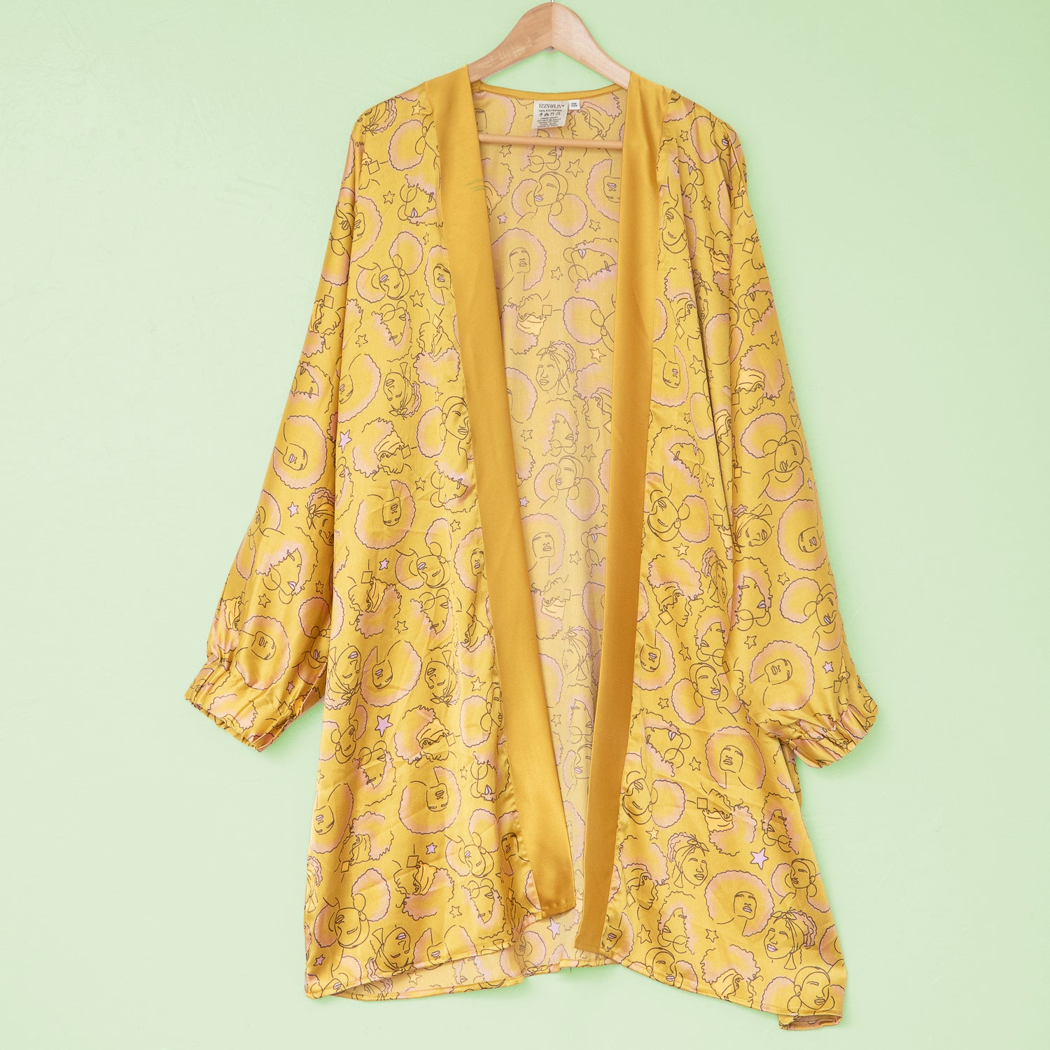 Afro Glory Cuff – Kimono Satin & Liv Sleeve Izzy