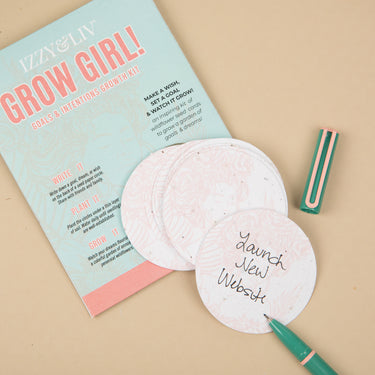 Grow Girl! Goals & Intentions Growth Kit - Izzy & Liv