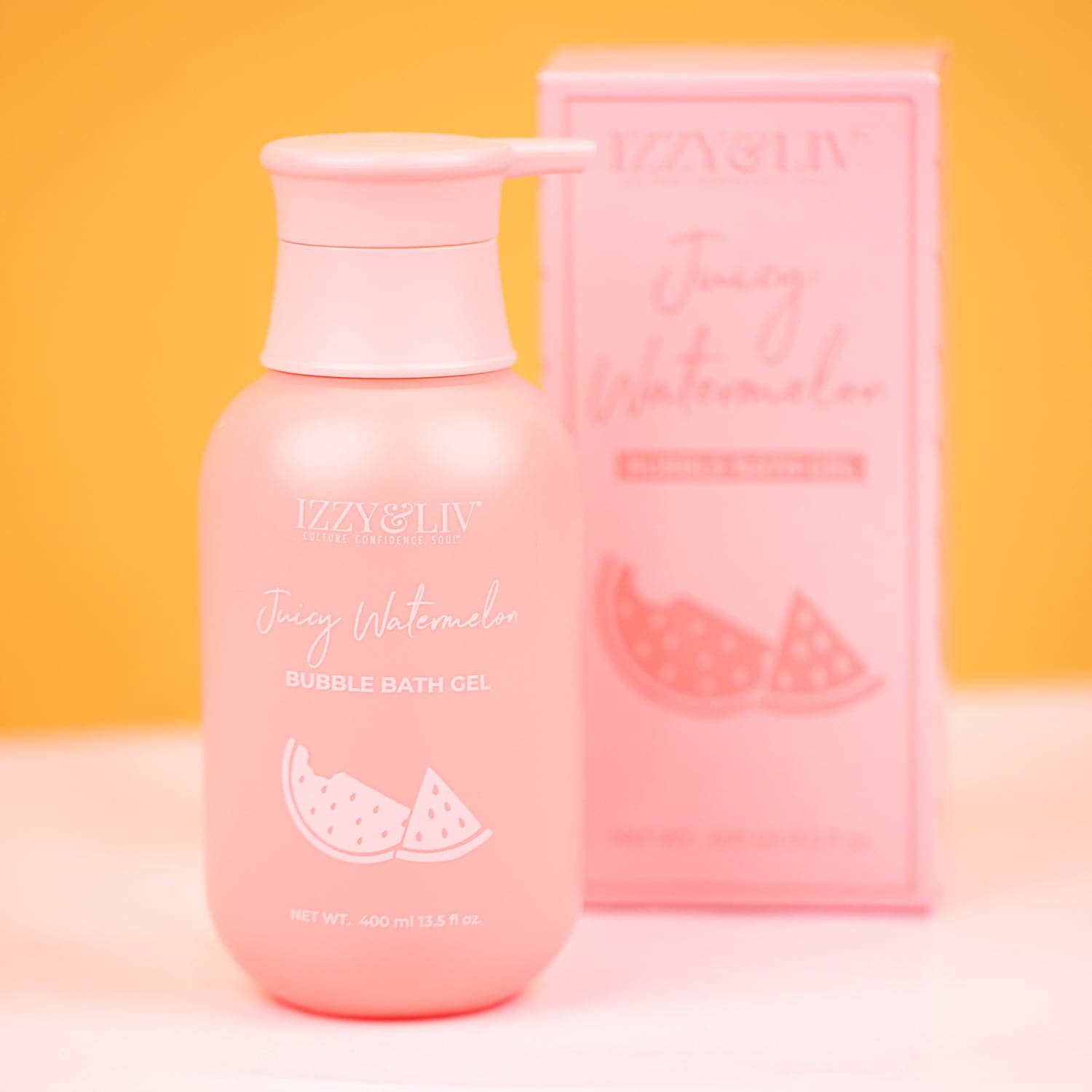 Juicy Watermelon Bubble Bath Gel - Izzy & Liv