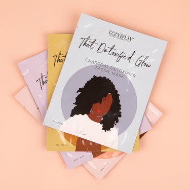 That Self-Care Glow 4-Pack Luxe Facial Mask Set - Izzy & Liv
