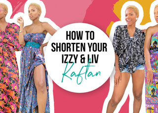How to Shorten Your Izzy & Liv Kaftan