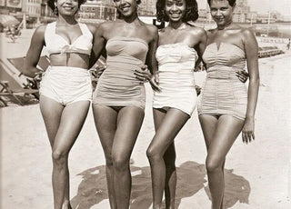 Vintage Black Style: Bathing Suits