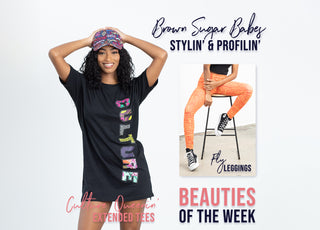 Beauties of The Week: Extended Tees & Leggings Edition