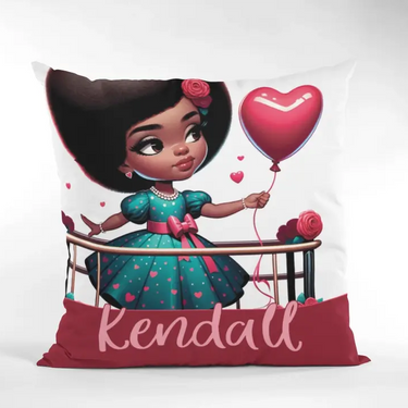She is Love Personalized/Custom Pillow with Insert