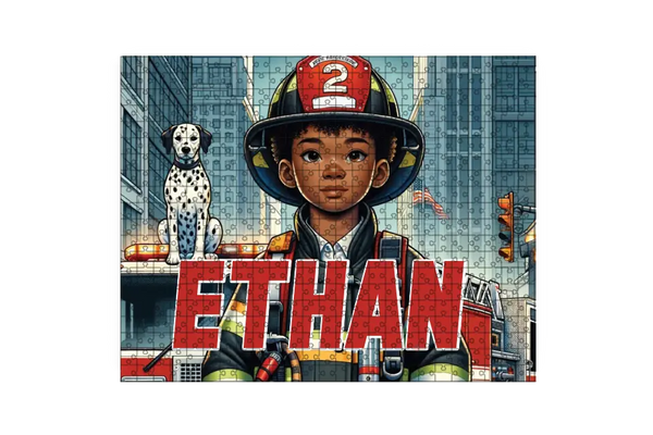 Future Firefighter | Personalized Puzzle Custom name