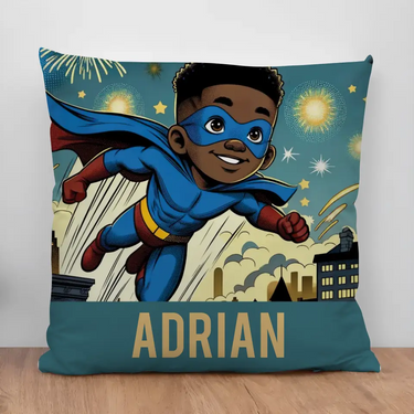 Little Super Hero Personalized/Custom Pillow with Insert