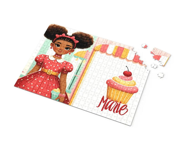 Cupcake Cutie Personalized/Custom Puzzle