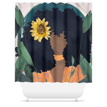 Natural Beauty Shower Curtains