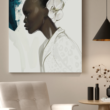 Black Elegance Canvas Print