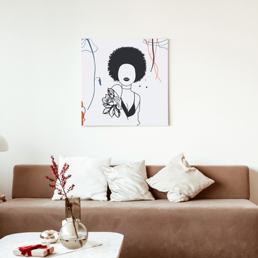 Inner Piece Canvas Wall Art Print