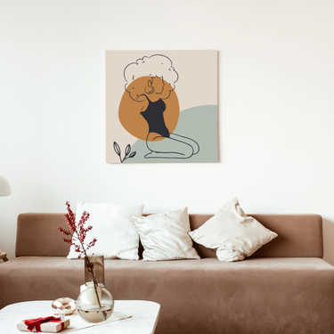Zen & Grace Canvas Wall Art Print