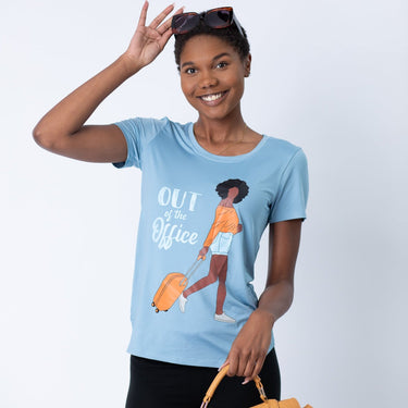 Out Of The Office T-Shirt - Izzy & Liv