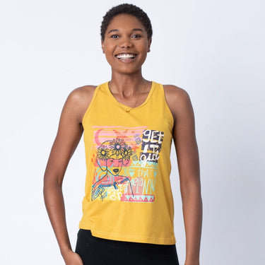 Get It Girl Twist Back Tank