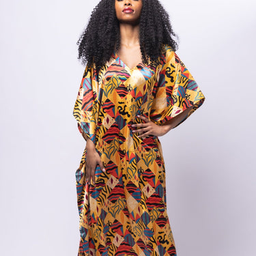 Sunny Afrique Kaftan Dress