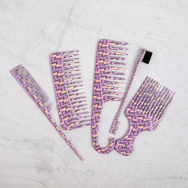 Blissful Reign 5-Piece Styling Comb Set