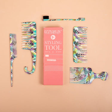 Blissful Reign 5-Piece Styling Comb Set