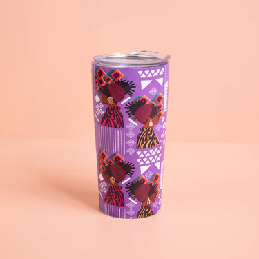 Uninterrupted Confidence Stainless Steel Tumbler w/Straw