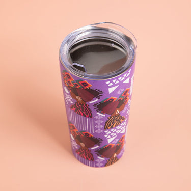 Uninterrupted Confidence Stainless Steel Tumbler w/Straw