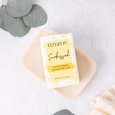 Sunkissed Fresh Lemon Verbena Shea Butter Soap