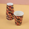 Kissed in Mahogany Bamboo Cup Set of 4 - Izzy & Liv