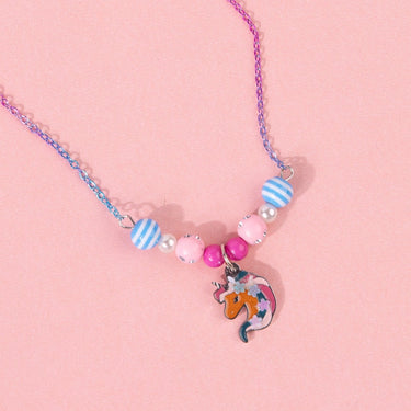 Unicorn Rainbow Charm Necklace