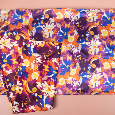 Blossom Beauty Satin Pillowcase + Satin Scarf Set