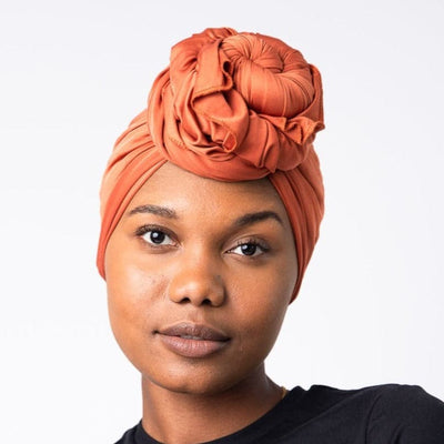 Sepia Rust Milk Silk Versatile Headwrap