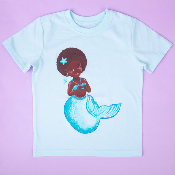 Mermaid Magic Crew Neck T-Shirt - Youth