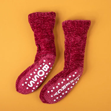 Boss Energy Fleece Sherpa Gripper Socks - Izzy & Liv