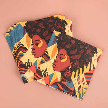 Queen Glorious 20-Pack Cocktail Napkins - Izzy & Liv