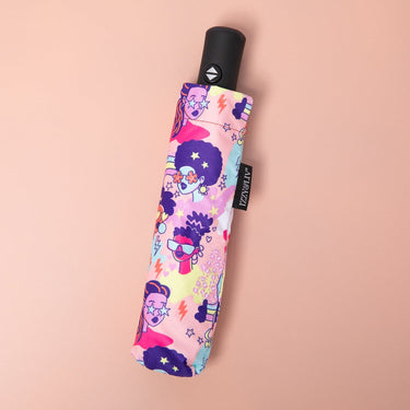 Fly Girlz Came Thru Drippin' Push Button Umbrella