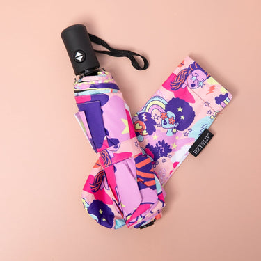 Fly Girlz Came Thru Drippin' Push Button Umbrella