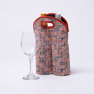 Melanin Love Double Wine Bottle Tote