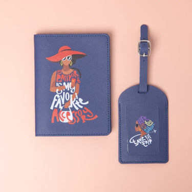 Been Around The World Passport + Luggage Set