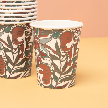 Beauty in Bloom 6-Pack Paper Cup Set - Izzy & Liv