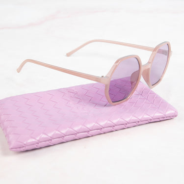 The Regina Geometric Sunglasses w/ Case - Izzy & Liv