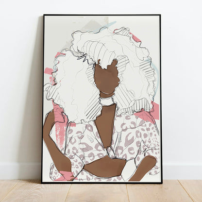 So Confident Canvas Wall Art Print