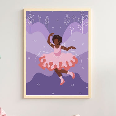 Ballerina Girl I Canvas Poster Print