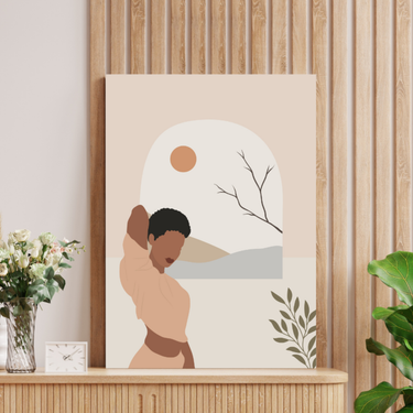 Serenity Now Canvas Wall Art Print