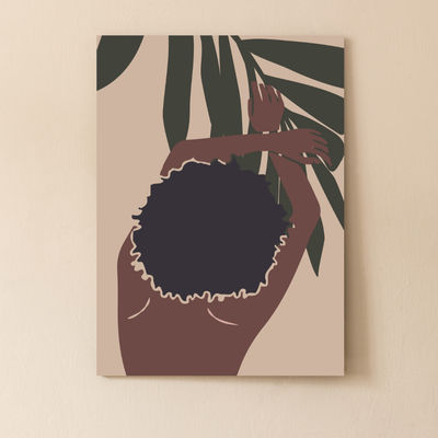Bare Beauty Canvas Wall Art Print
